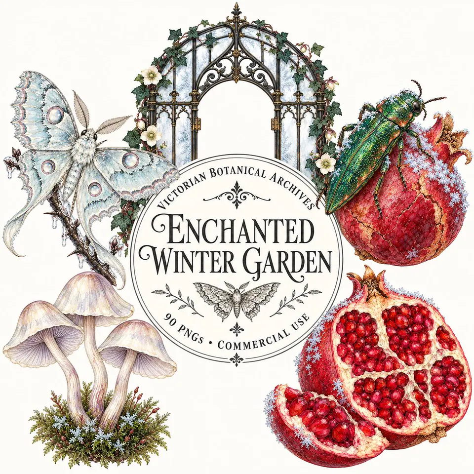 Enchanted Winter Garden — collection cover
