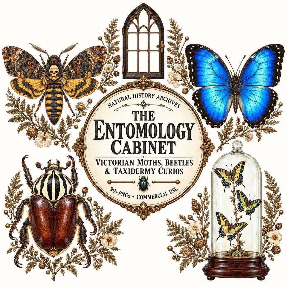 The Victorian Entomology Cabinet — collection cover